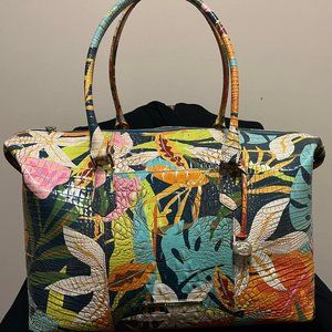 Brahmin 'Retro Jungle' Weekender Travel Bag NWT